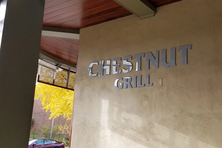 Dimensional lettering for Chestnut Grill