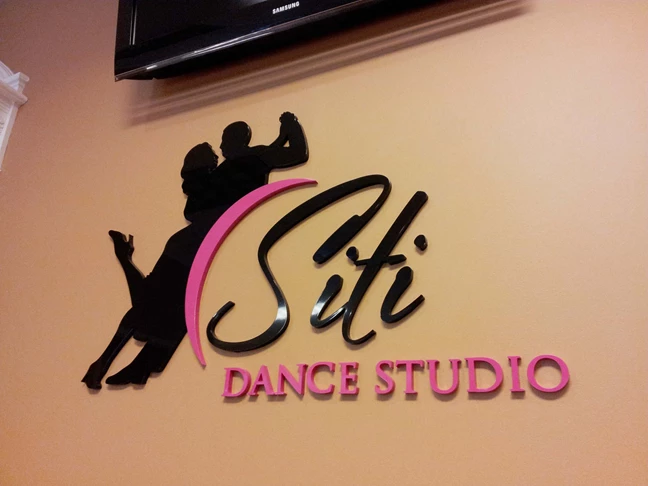 Siti Dance Studio Dimensional Letters